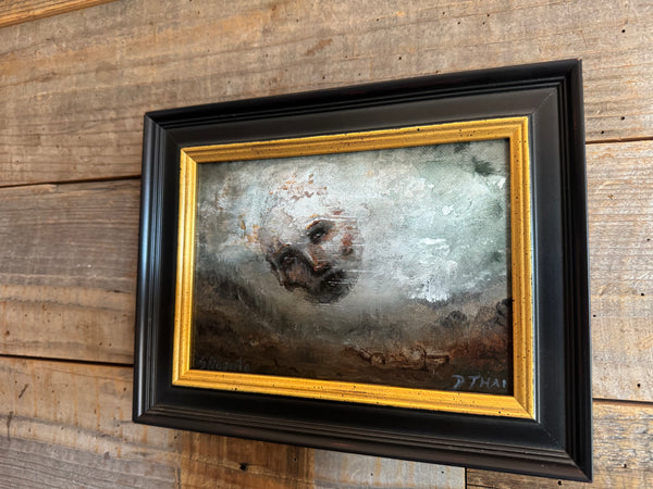 BEYONDER, THE EYE OF THE CREATOR by artists Sophia Rapata & Patrick Thai (painting)