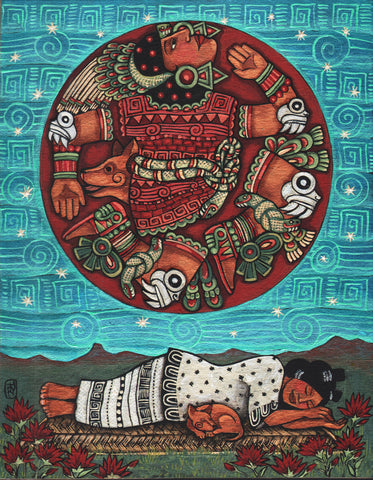 SUEÑOS DE COYOLXAUHQUI by Pamela Enríquez-Courts