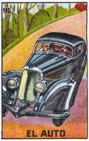 91 EL AUTO (The Car) by artist Andrea Bogdan