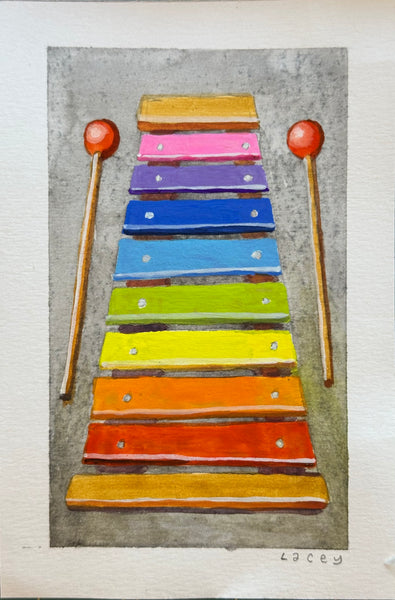 92 LA MARIMBA (The Xylophone) by artist Lacey Bryant