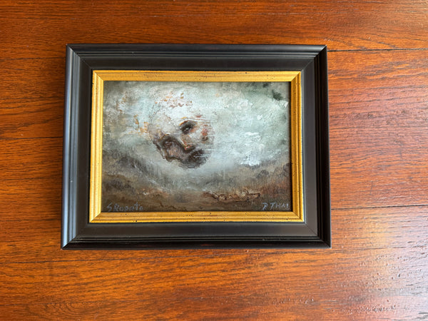 BEYONDER, THE EYE OF THE CREATOR by artists Sophia Rapata & Patrick Thai (painting)
