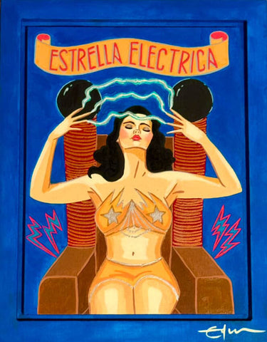 35 LA ESTRELLA (The Star) / Estrella Electrica by artist Eden Folwell