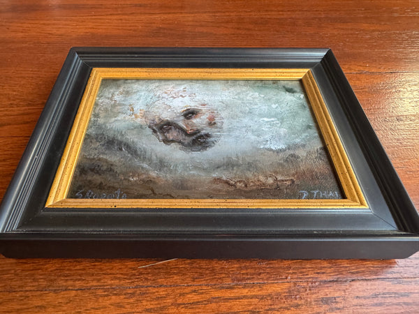 BEYONDER, THE EYE OF THE CREATOR by artists Sophia Rapata & Patrick Thai (painting)