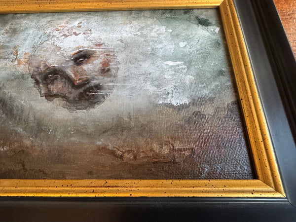 BEYONDER, THE EYE OF THE CREATOR by artists Sophia Rapata & Patrick Thai (painting)