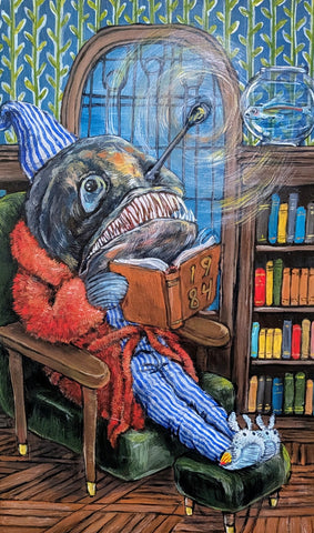 ANGLERFISH by artist Diana Hartman