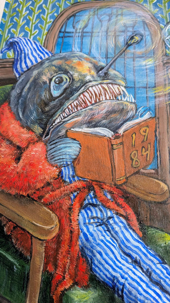 ANGLERFISH by artist Diana Hartman