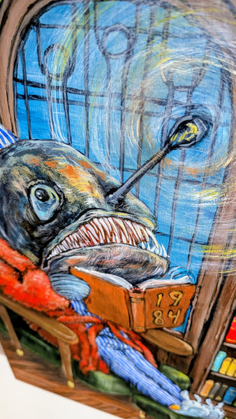 ANGLERFISH by artist Diana Hartman