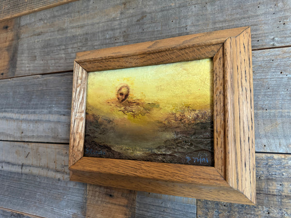 DETACHMENT OF THE CONFIGURATION by artists Sophia Rapata & Patrick Thai (painting)