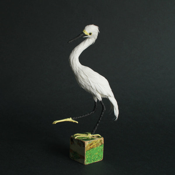 19 LA GARZA (The Heron) / Blanche by artist Alexandra Lukaschewitz