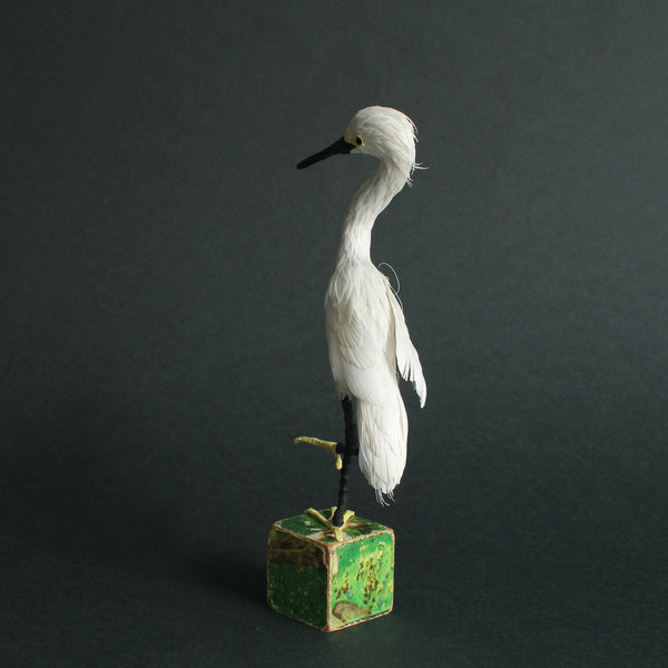 19 LA GARZA (The Heron) / Blanche by artist Alexandra Lukaschewitz