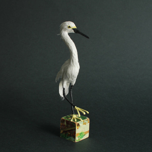 19 LA GARZA (The Heron) / Blanche by artist Alexandra Lukaschewitz