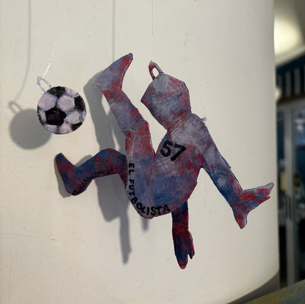 82 LOS FUTBOLISTAS (The Soccer Players) by artist Andrea Bogdan