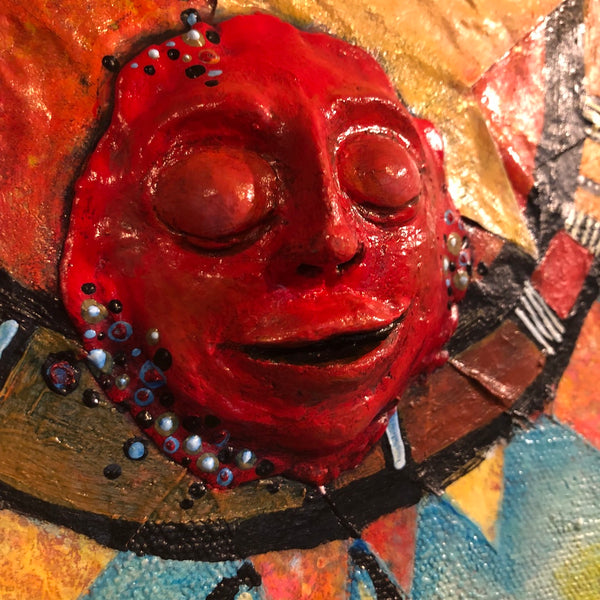 46 EL SOL (The Sun) by artist Andrea Bogdan