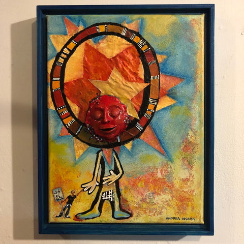 46 EL SOL (The Sun) by artist Andrea Bogdan