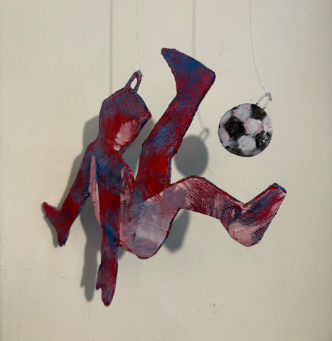 82 LOS FUTBOLISTAS (The Soccer Players) by artist Andrea Bogdan