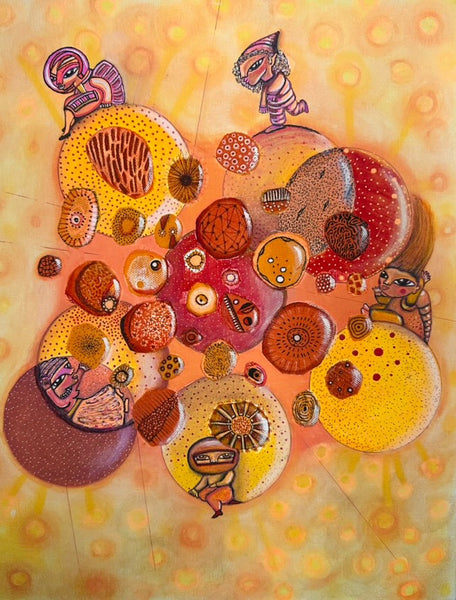LA NUEVA TIERRA (The New Earth) by artist Brenda Paola Gomez