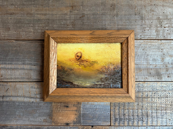 DETACHMENT OF THE CONFIGURATION by artists Sophia Rapata & Patrick Thai (painting)