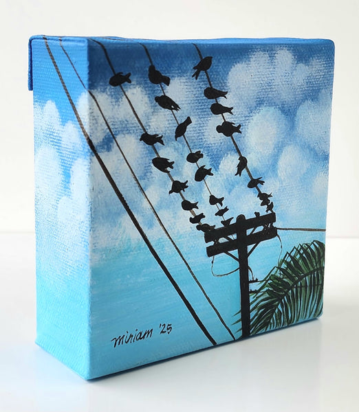 CALIFORNIA SERIES 1 (birds) by artist Miriam Martínez