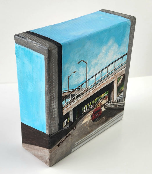 CALIFORNIA SERIES 3 (freeway) by artist Miriam Martínez