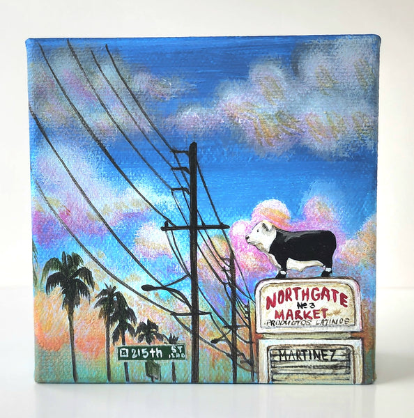 CALIFORNIA SERIES 4 (market) by artist Miriam Martínez