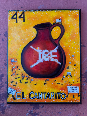 44 EL CANTARITO (The Water Pitcher) by artist Barbara Rivera