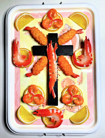 30 EL CAMARON (The Shrimp/Holy Camarones!) by artist Matt De Haven