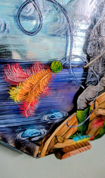 CATFISHIN' by artist Diana Hartman