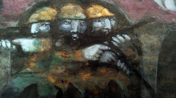 CLANDESTINE by artist Patricia Krebs