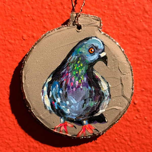 THE CRITIC ornament by artist Eden Folwell