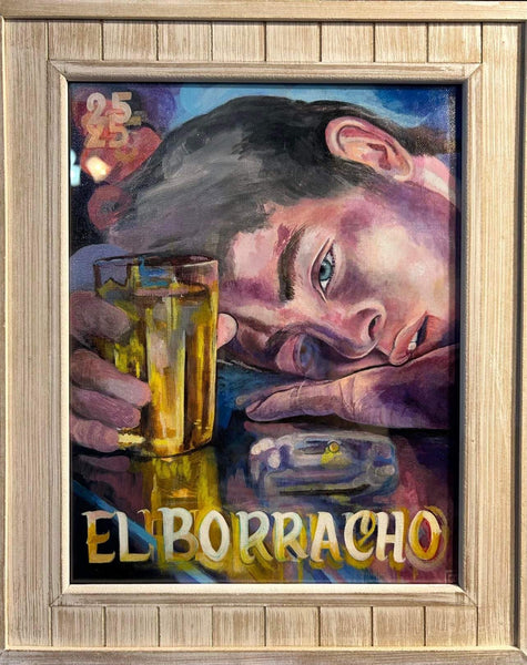 25 EL BORRACHO (The Drunk) by artist Ben Robertson