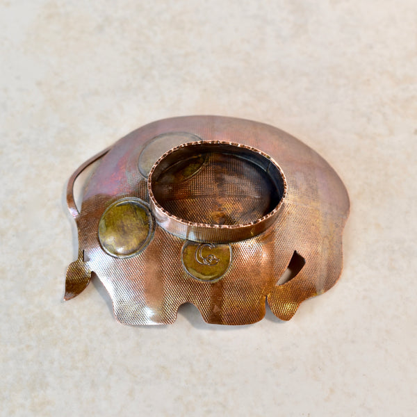 HEFFY THE CIRCUS ELEPHANT trinket dish by artist Chloe Kono of Chloeography