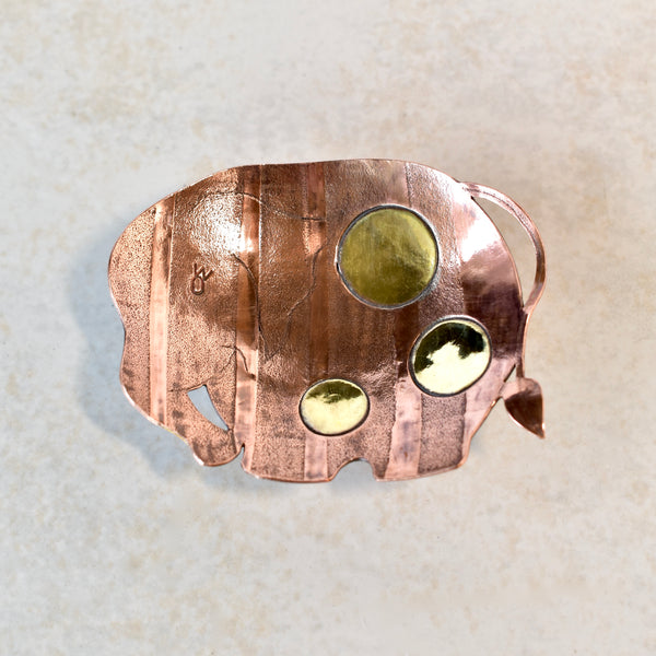 HEFFY THE CIRCUS ELEPHANT trinket dish by artist Chloe Kono of Chloeography