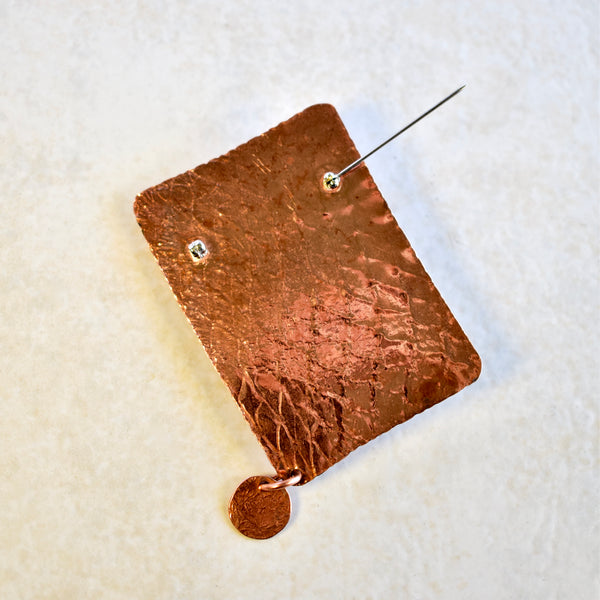 31 LAS JARAS (The Arrows) / Upspiral (brooch) by artist Chloe Kono