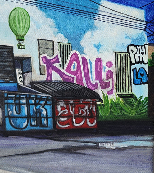 DOWNTOWN LA 2020 by artist Miriam Martínez