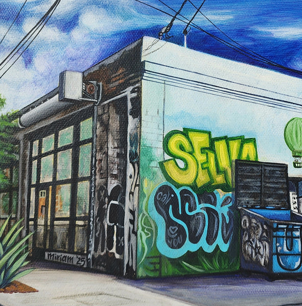 DOWNTOWN LA 2020 by artist Miriam Martínez