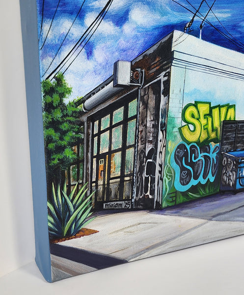 DOWNTOWN LA 2020 by artist Miriam Martínez