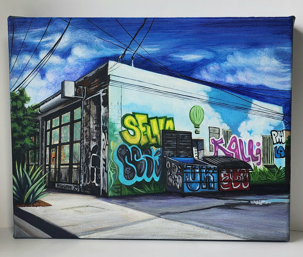 DOWNTOWN LA 2020 by artist Miriam Martínez