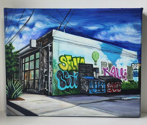 DOWNTOWN LA 2020 by artist Miriam Martínez