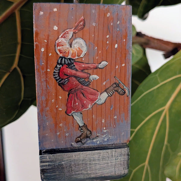 SHRIMP ON ICE ornament by Diana Hartman