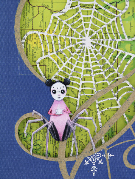 33 LA ARAÑA (The Spider/8 O'clock Tea) by artist Valerie Savarie