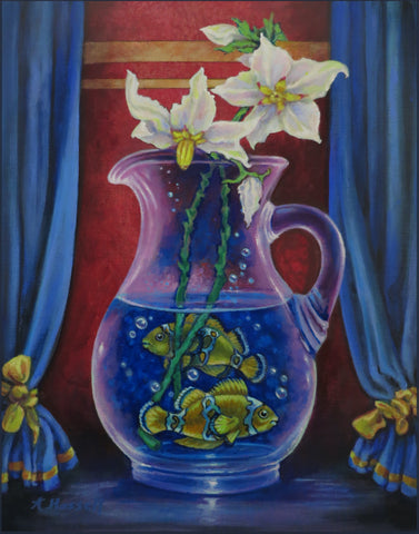 44 EL CANTARITO (The Water Pitcher) by artist Annette Hassell
