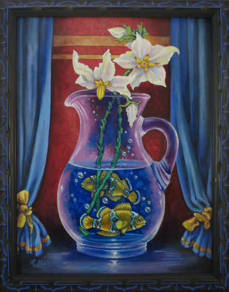 44 EL CANTARITO (The Water Pitcher) by artist Annette Hassell