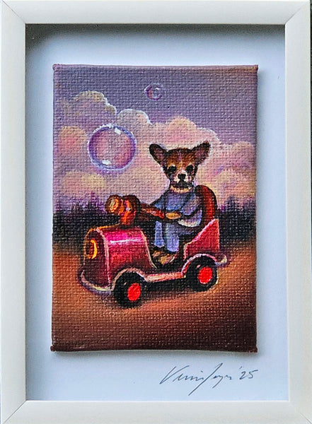 91 EL AUTO (The Car) by artist Veronica Jaeger