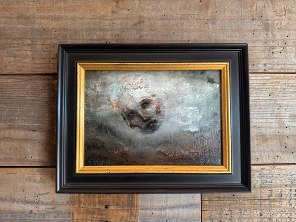 BEYONDER, THE EYE OF THE CREATOR by artists Sophia Rapata & Patrick Thai (painting)