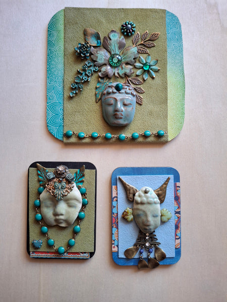 LEAFETTE wall hanging by artist Karin Skiba