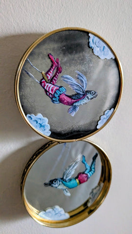 FLYING FISH by artist Diana Hartman