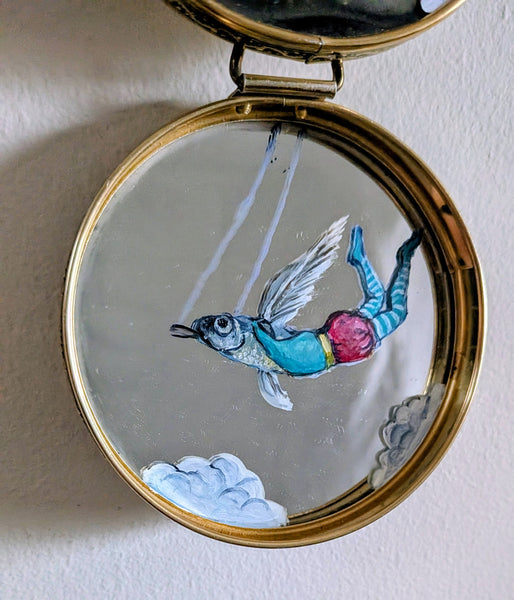 FLYING FISH by artist Diana Hartman