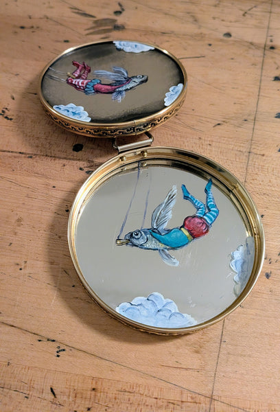 FLYING FISH by artist Diana Hartman