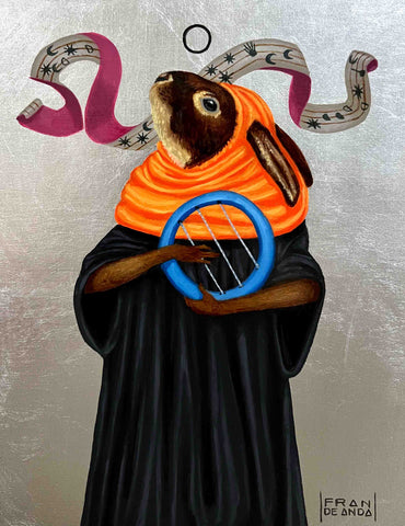 Lunar Sonata: Opus Full Moon by artist Fran De Anda