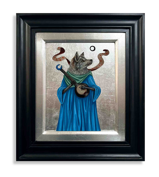 Lunar Sonata: Opus Waning Gibbous by artist Fran De Anda